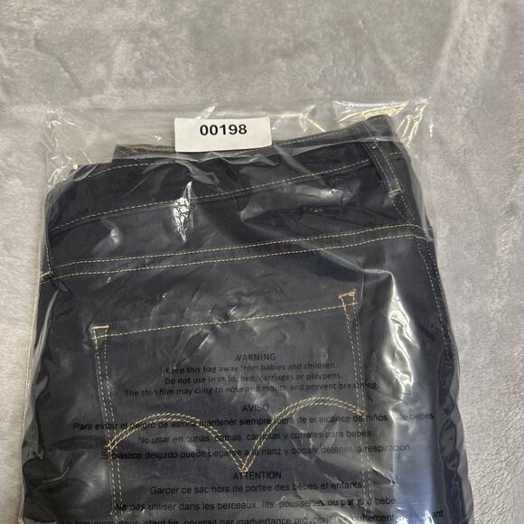 LEVI’S 724 HIGH RISE STRAIGHT Jeans Women’s Size 34 US 16 Dark Wash Stretch - Picture 13 of 13